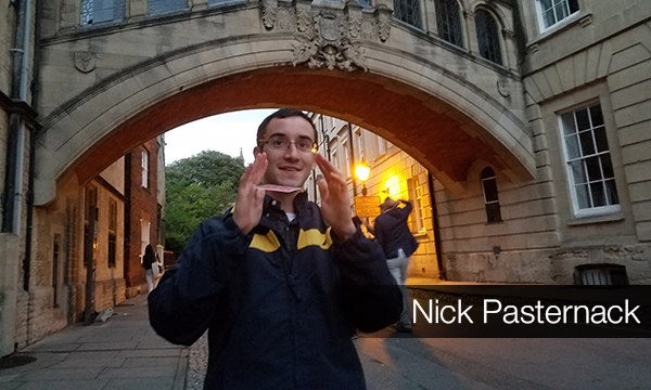 Nick Pasternack is a magician, performing as far away as England for pediatric patients and children with special needs.