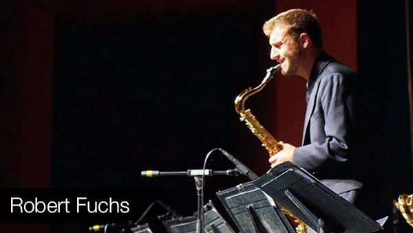 Robert Fuchs plays the tenor saxophone and recorded a jazz album with his college band.