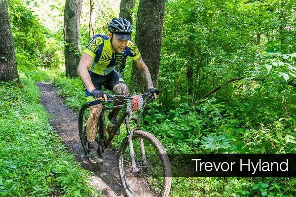 Trevor Hyland races bikes on and off road, including through Western Pennsylvania and West Virginia.