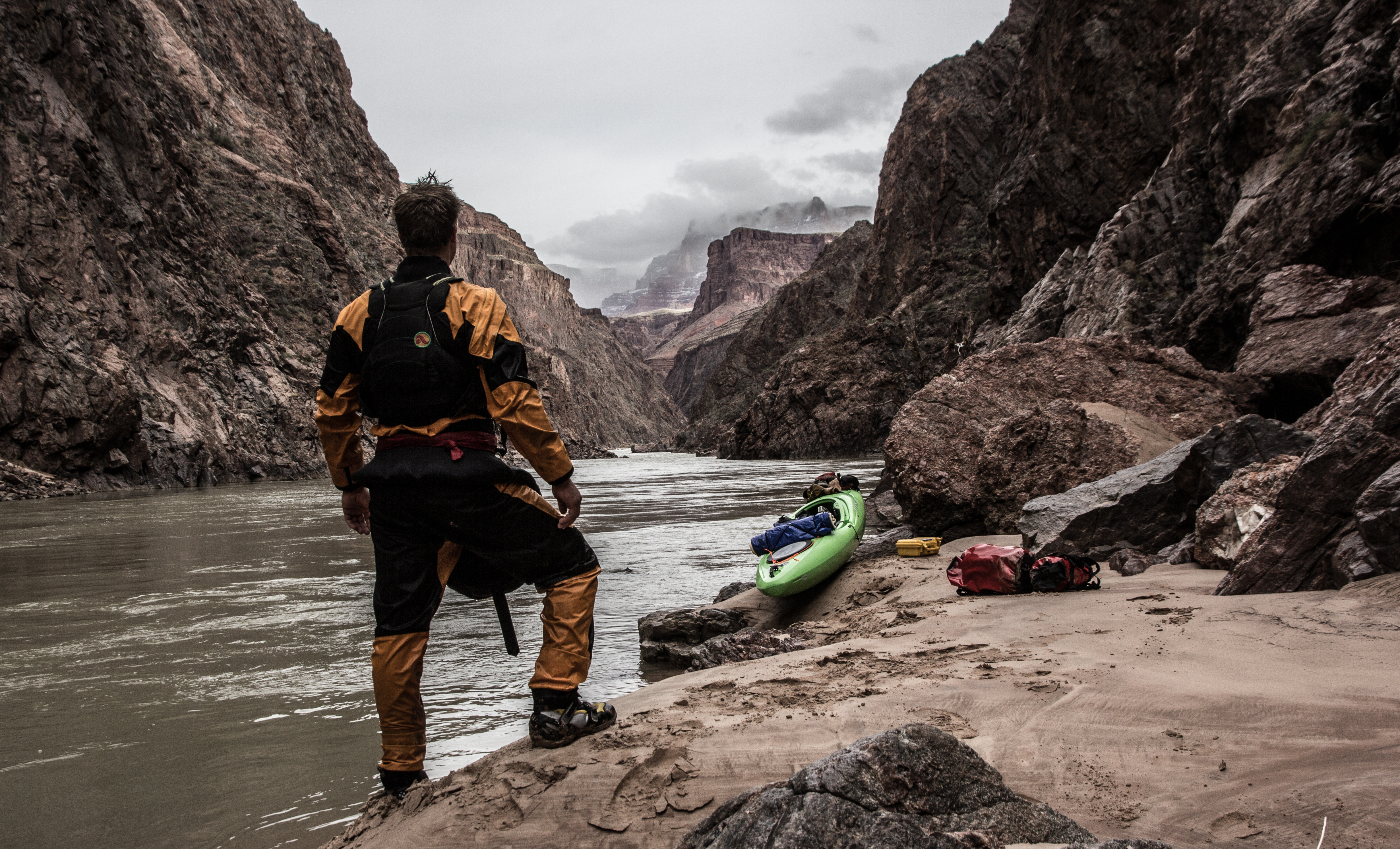 John Nestler has completed many wilderness expeditions including a 27-day solo kayak trip through the Grand Canyon.