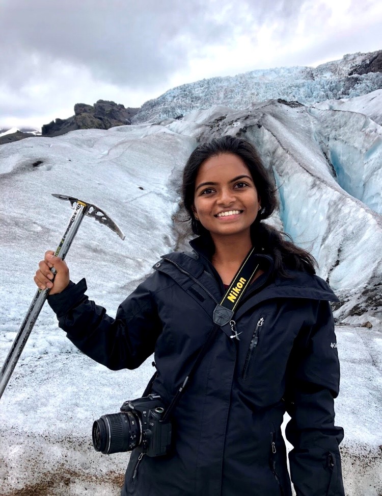 Sudeepti Trivedi traveled to Iceland and completed a glacier hike on the largest glacier in Europe called Vatnajökull.