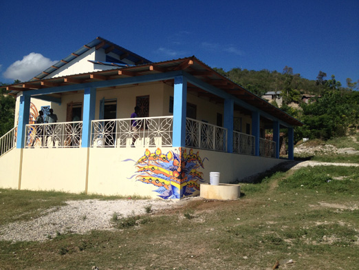 The Community Coalition for Haiti also builds houses and schools. The organization opened the Mt. Fleury elementary school in September 2014. Reichman’s wife, Vicky, and his children Samantha and Matthew have taught classes at the school.