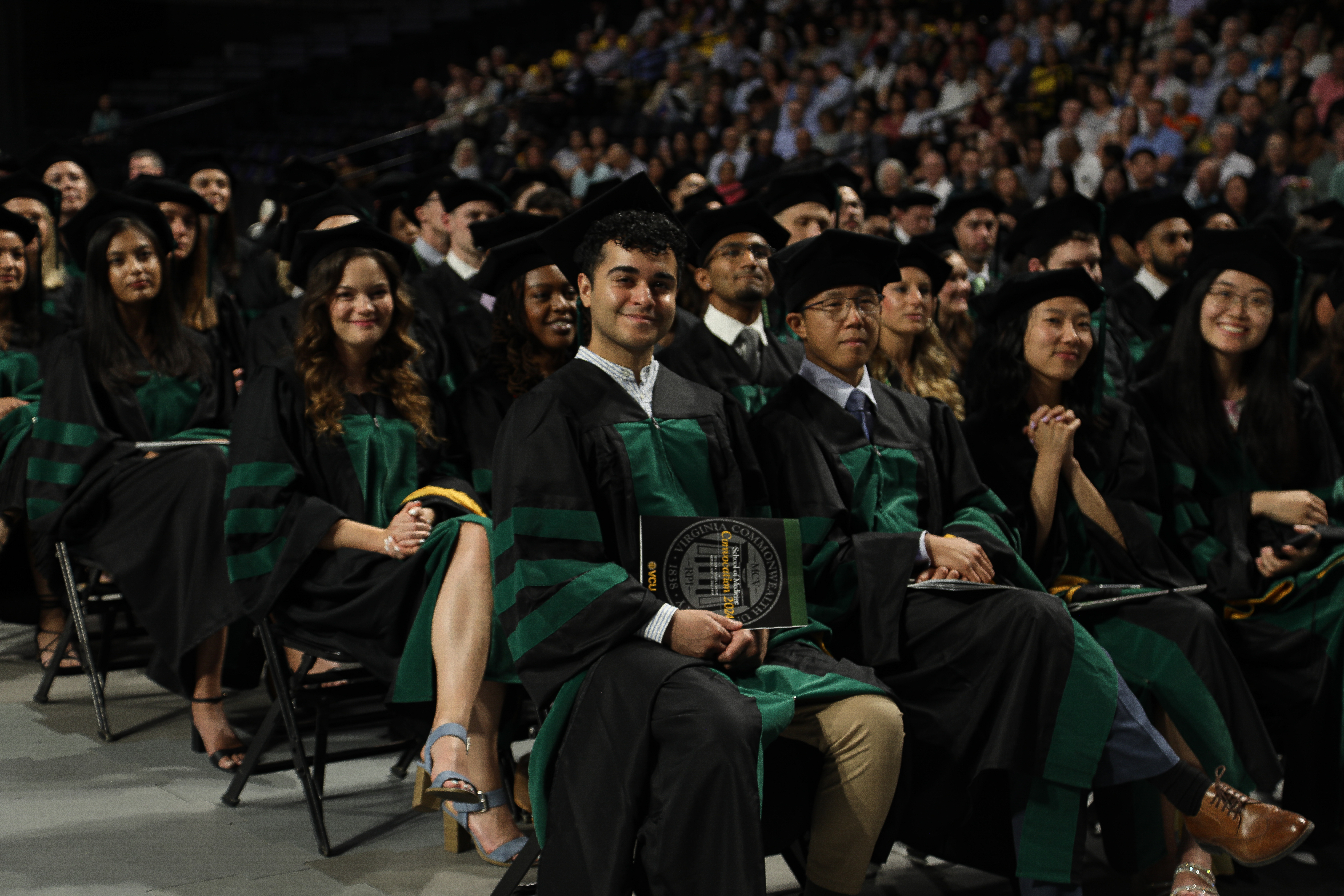 2024 M.D. hooding ceremony (Photo by Arda Athman, VCU School of Medicine)