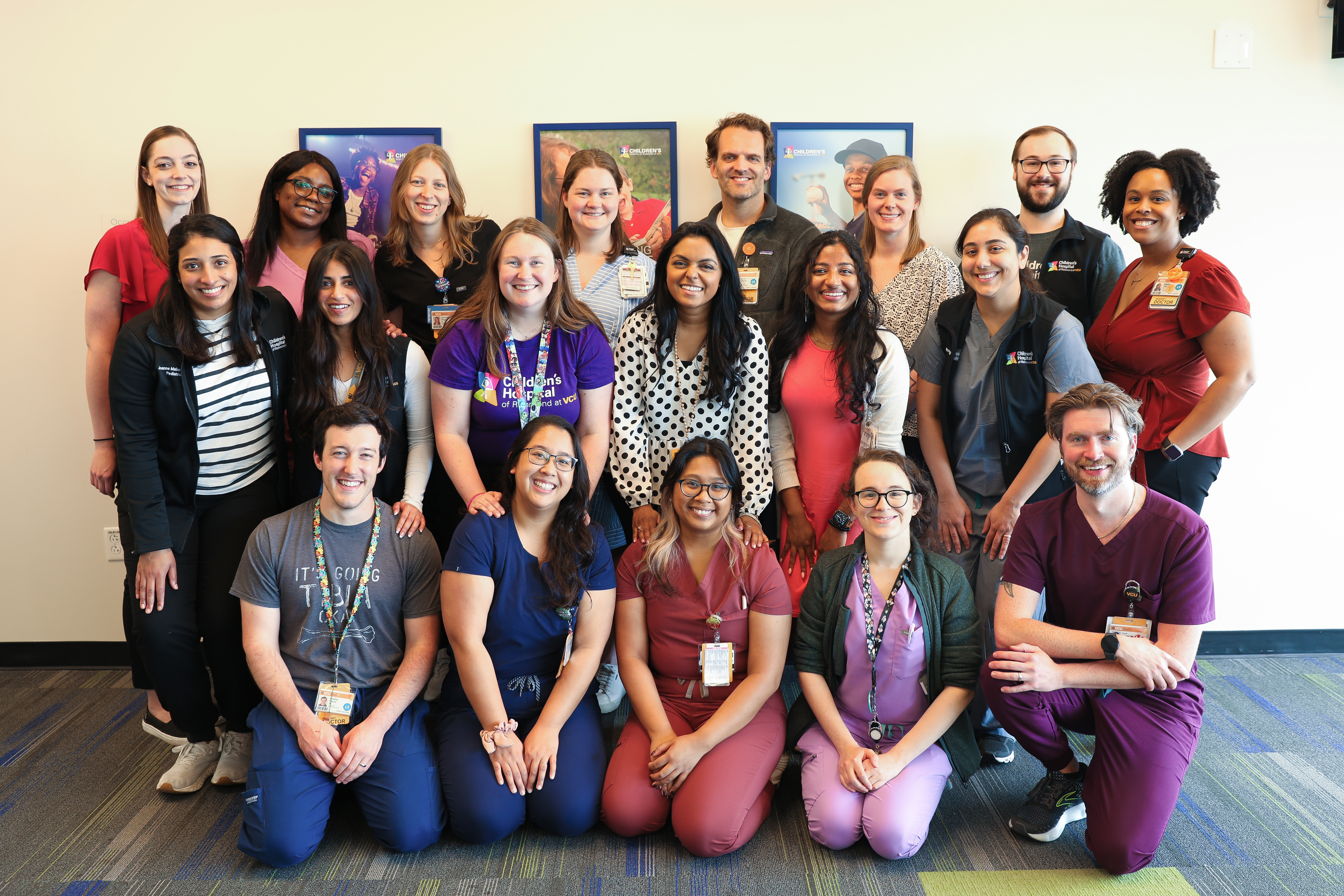 Pediatric residents at the School of Medicine follow a tandem schedule switching between inpatient and outpatient rotations. (Photo by Arda Athman, School of Medicine)
