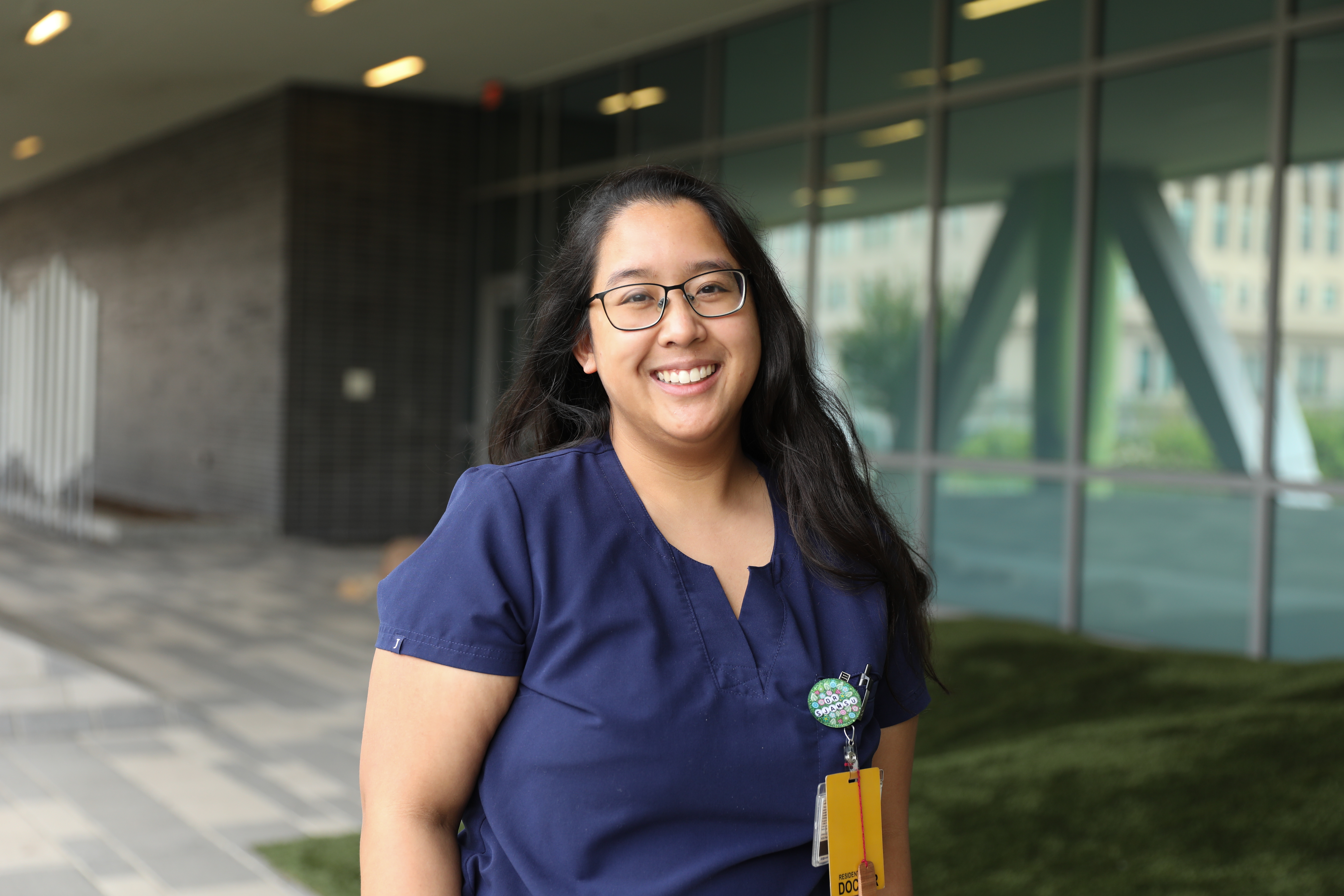 PGY-3 pediatrics resident Arianna Sjamsu, D.O. (Photo by Arda Athman, School of Medicine)