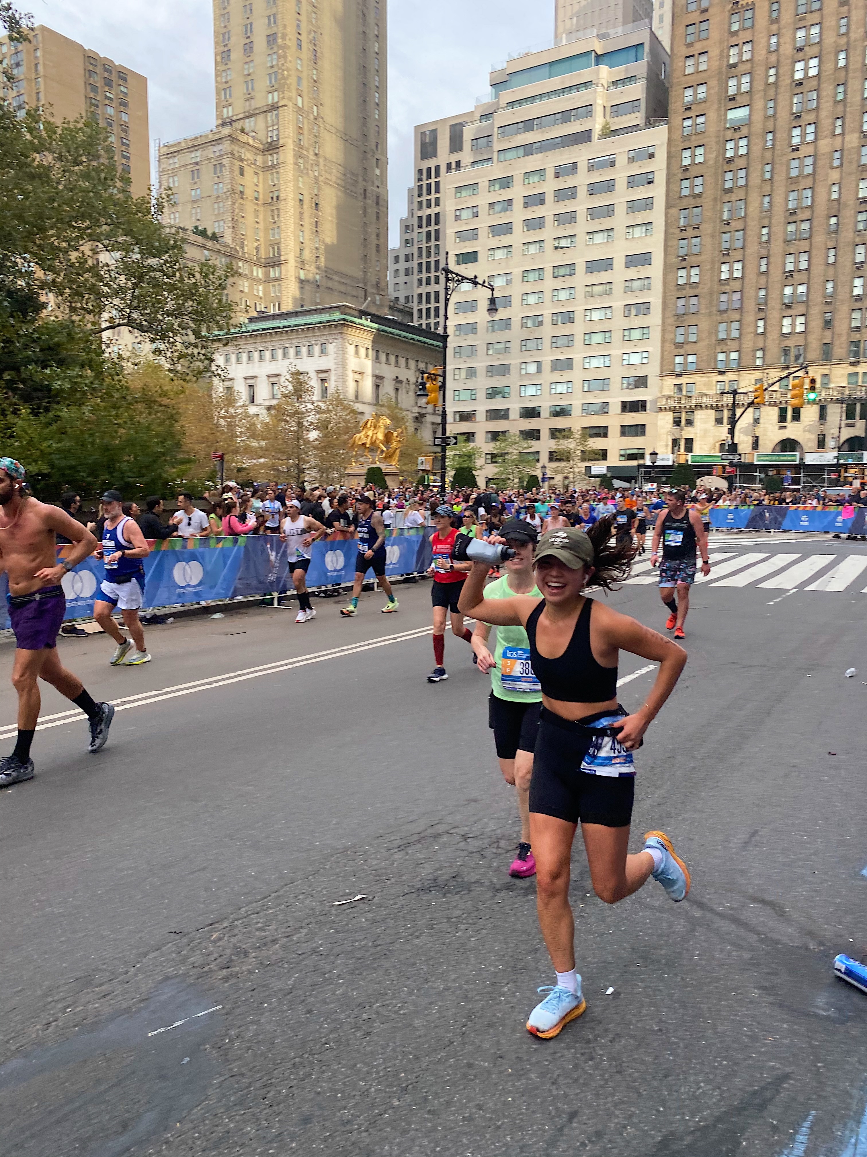  Isabella Deckey ran the New York City Marathon. 