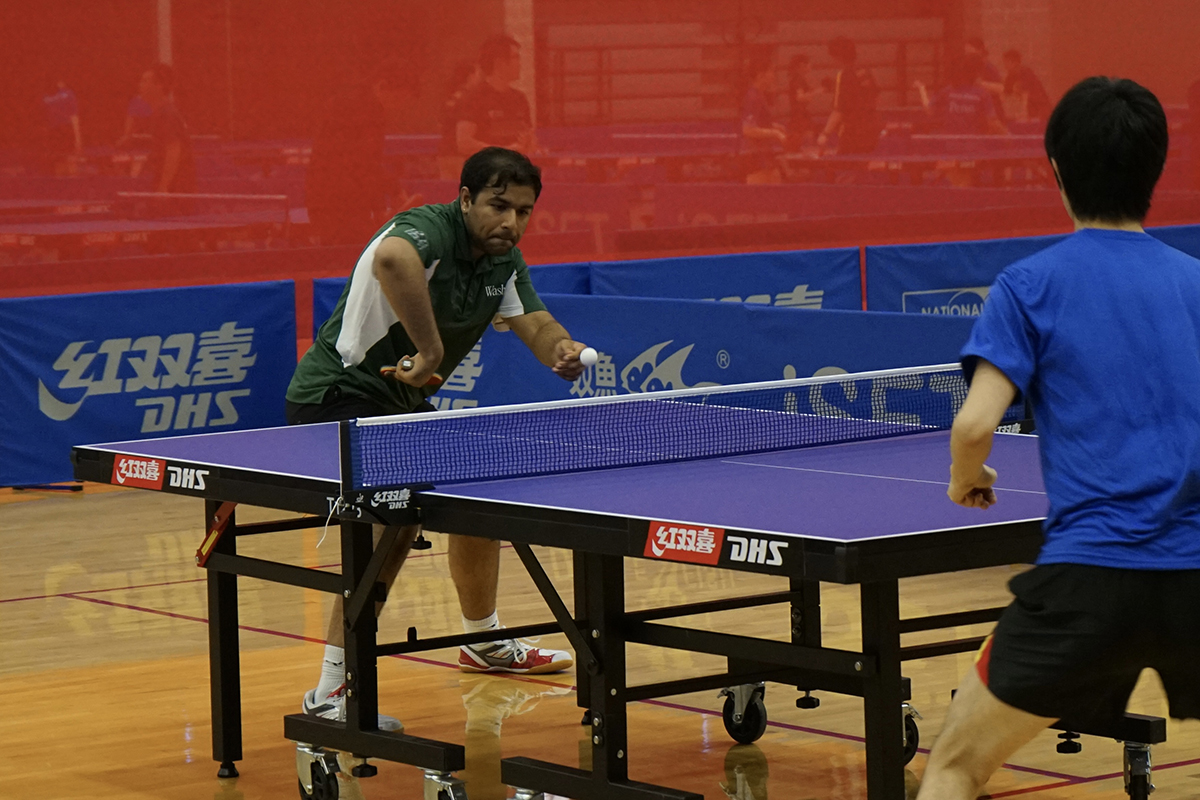  Sashrik Sribhashyam has played competitive table tennis for 14 years. 