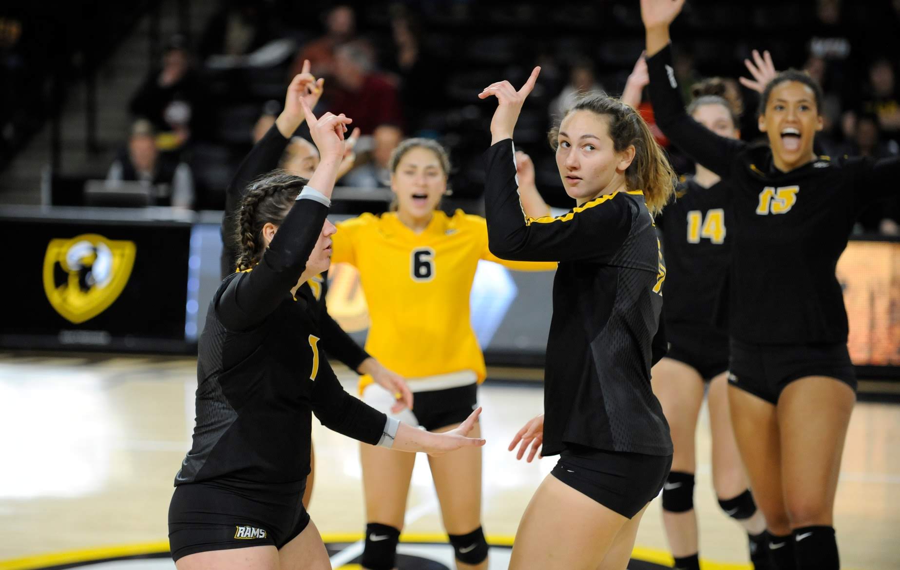  Gina Tuzzolo played for the VCU women’s volleyball team. 