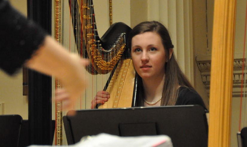  Meghan Ellwood performed twice at Carnegie Hall as part of a harp ensemble. 