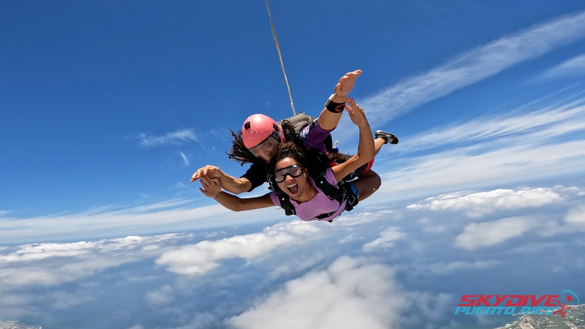  Angelica Johnson lived in Thailand for three years and is working on earning an AFF skydiving license. 