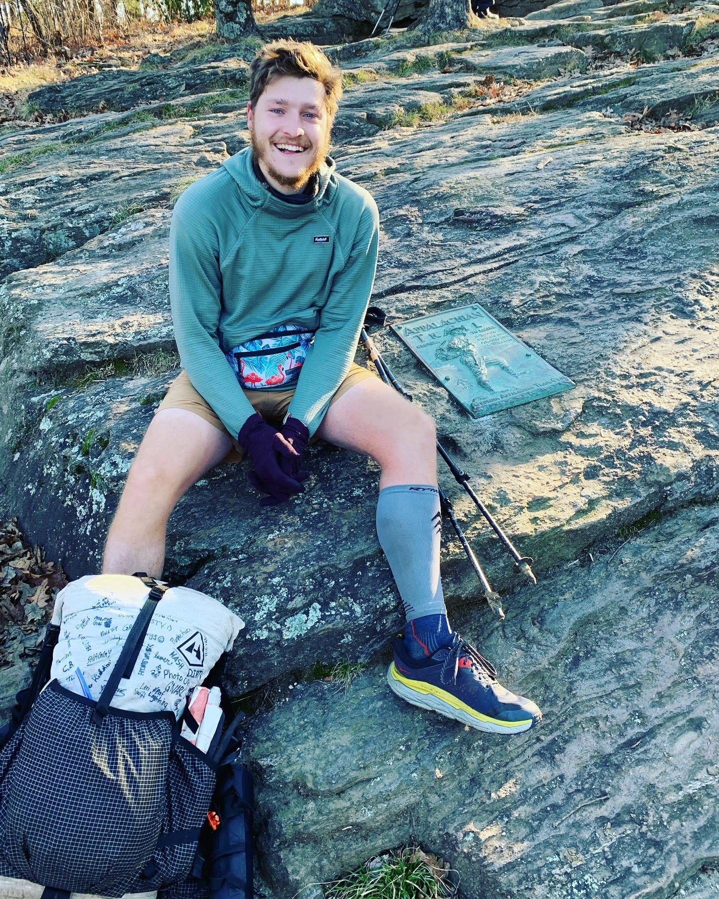  Evan Arents hiked the Appalachian Trail from Maine to Georgia in five months. 