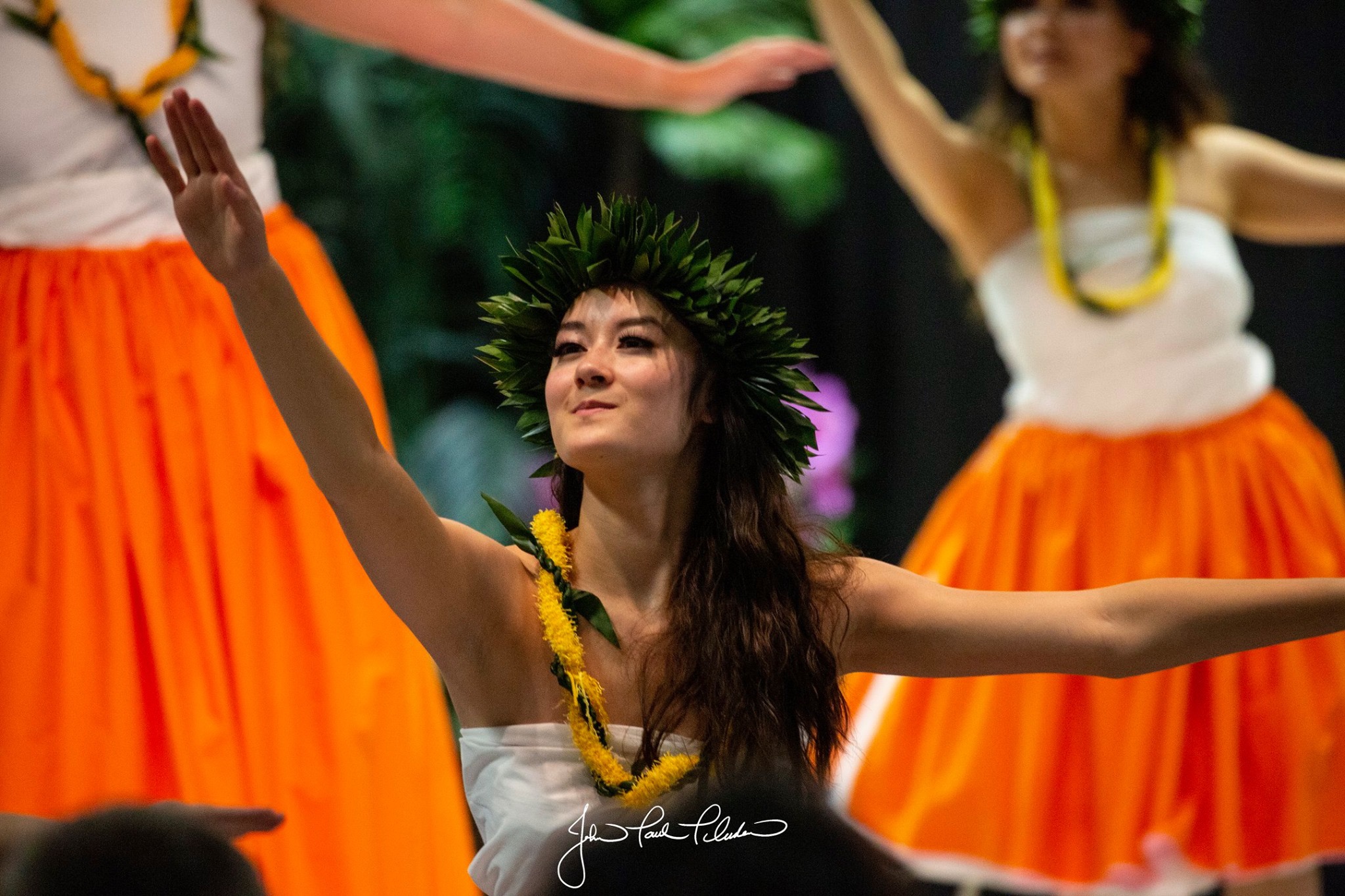  Marisa Mihori has danced hula in a Hawaiian culture school for 15 years. 
