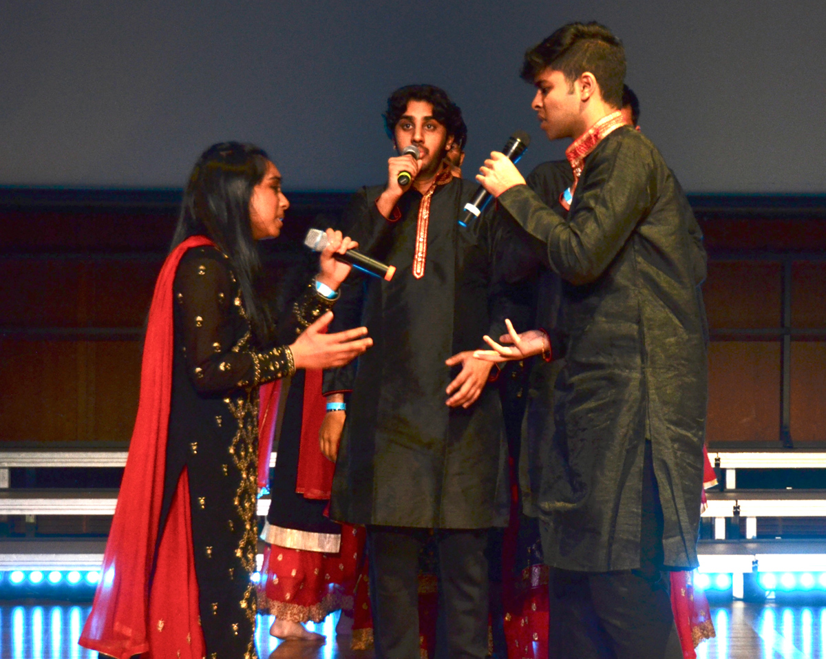  Jay Asawla (middle) placed third in a national a cappella circuit. 