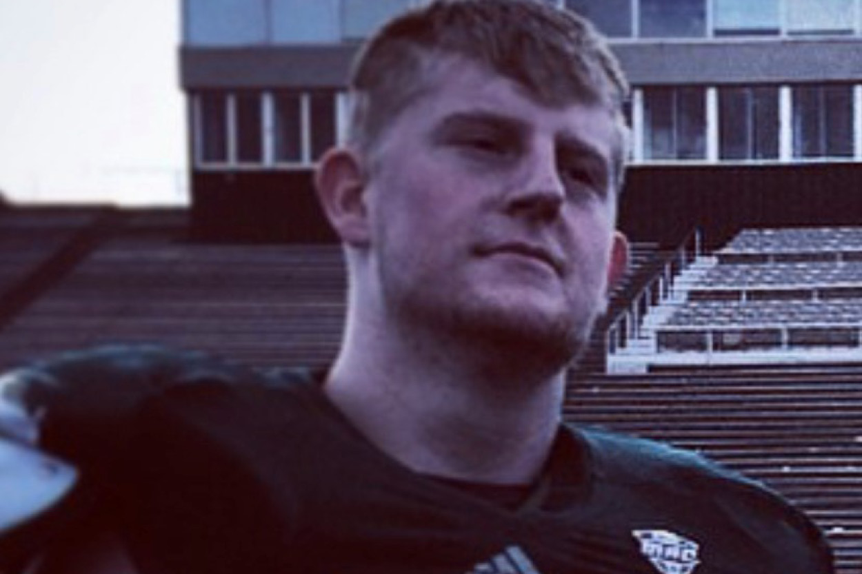  Cody McIntire played football in college, where he also participated in eating competitions. 