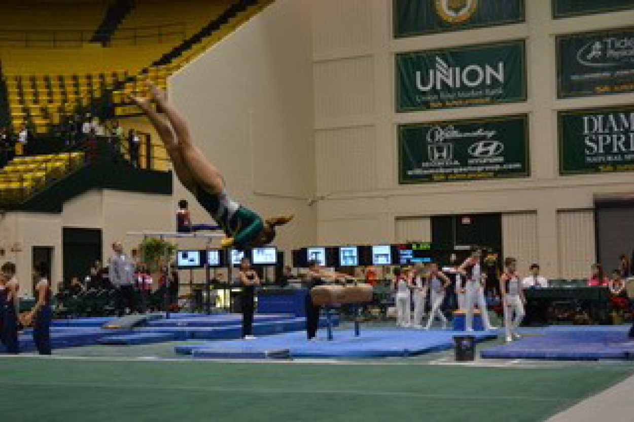  Ashley Parkhurst competed as a gymnast for nearly 10 years. 