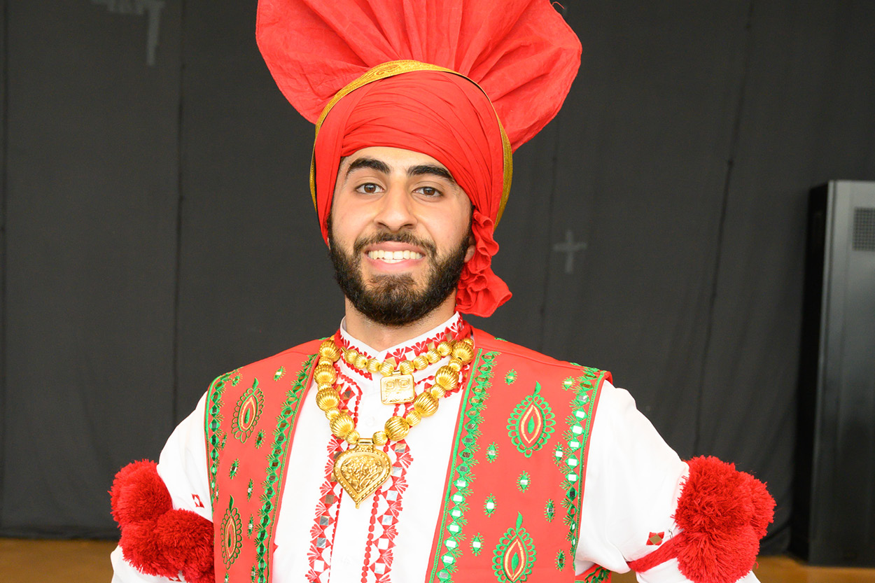 Mehtab Khara, who has performed Bhangra since age 5, also competed in college. 