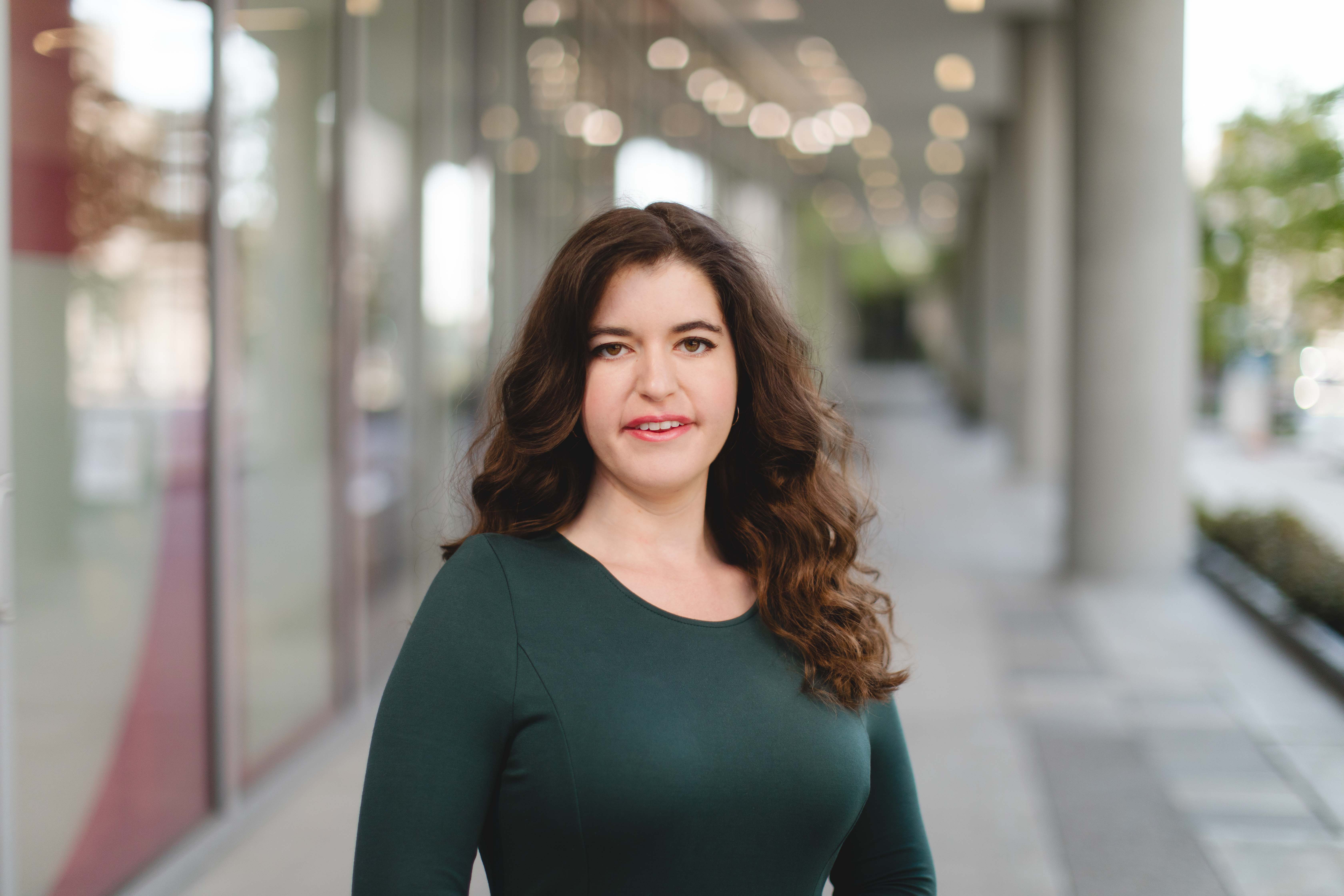 Genetic counseling M.S. graduate Ashlyn Stackhouse will begin her career this summer at the North Carolina Children’s Hospital in Chapel Hill. (Photo by DeAudrea