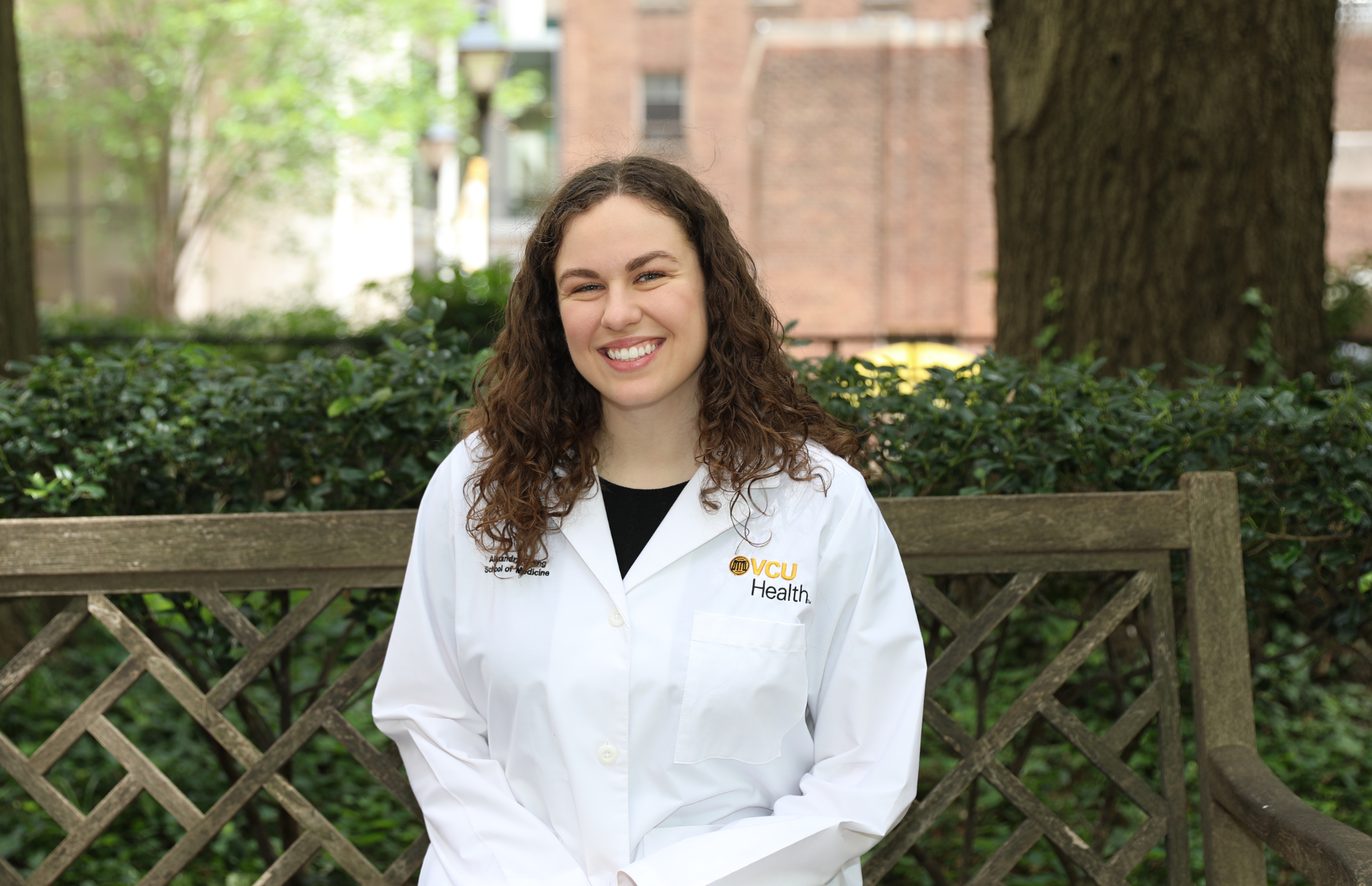 Alex Erling, a third-year medical student, was inspired by her grandfather