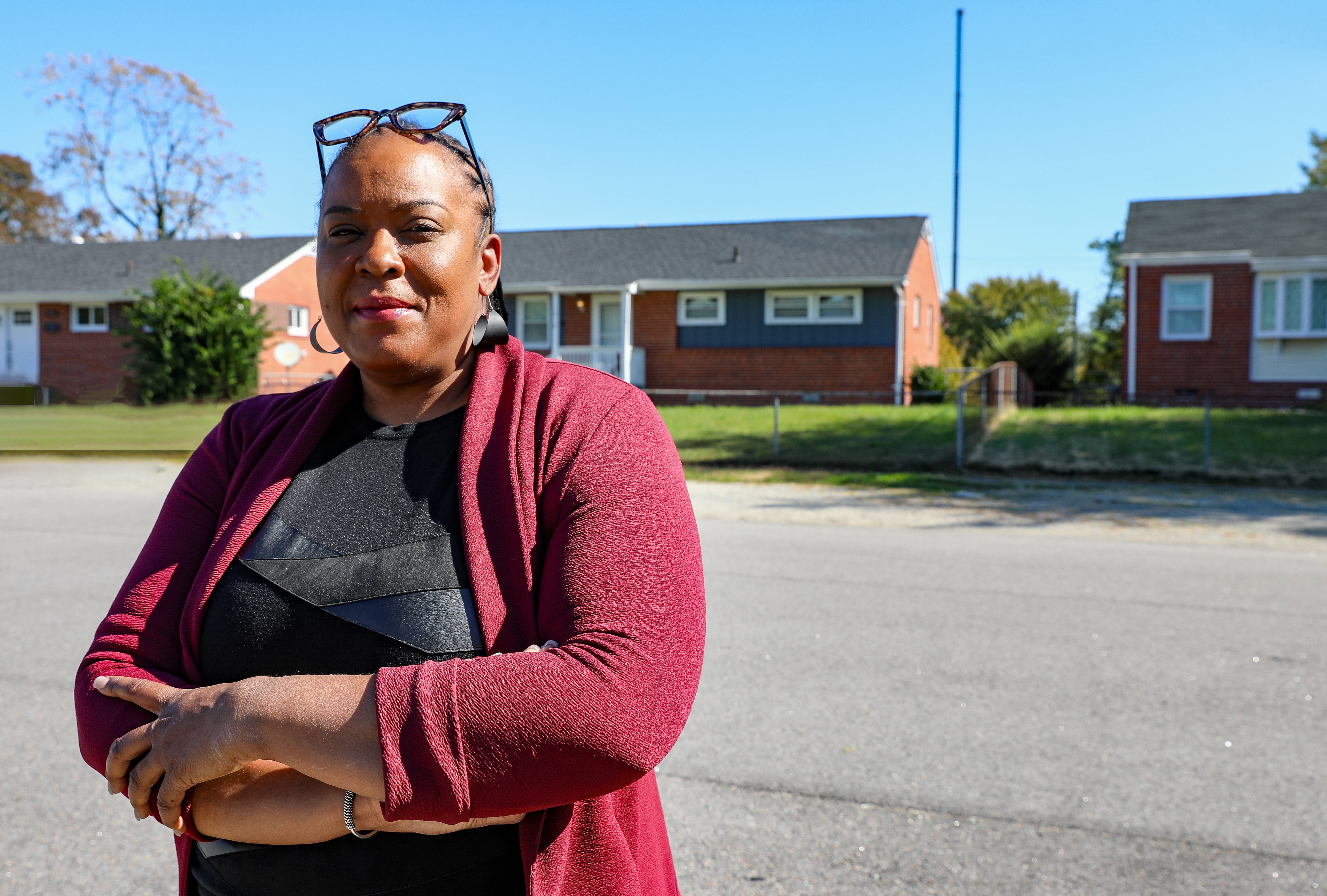 Stephanie Crewe, M.D., grew up in the Bellemeade neighborhood in the Southside of Richmond, Va. (Photo by Arda Athman) 