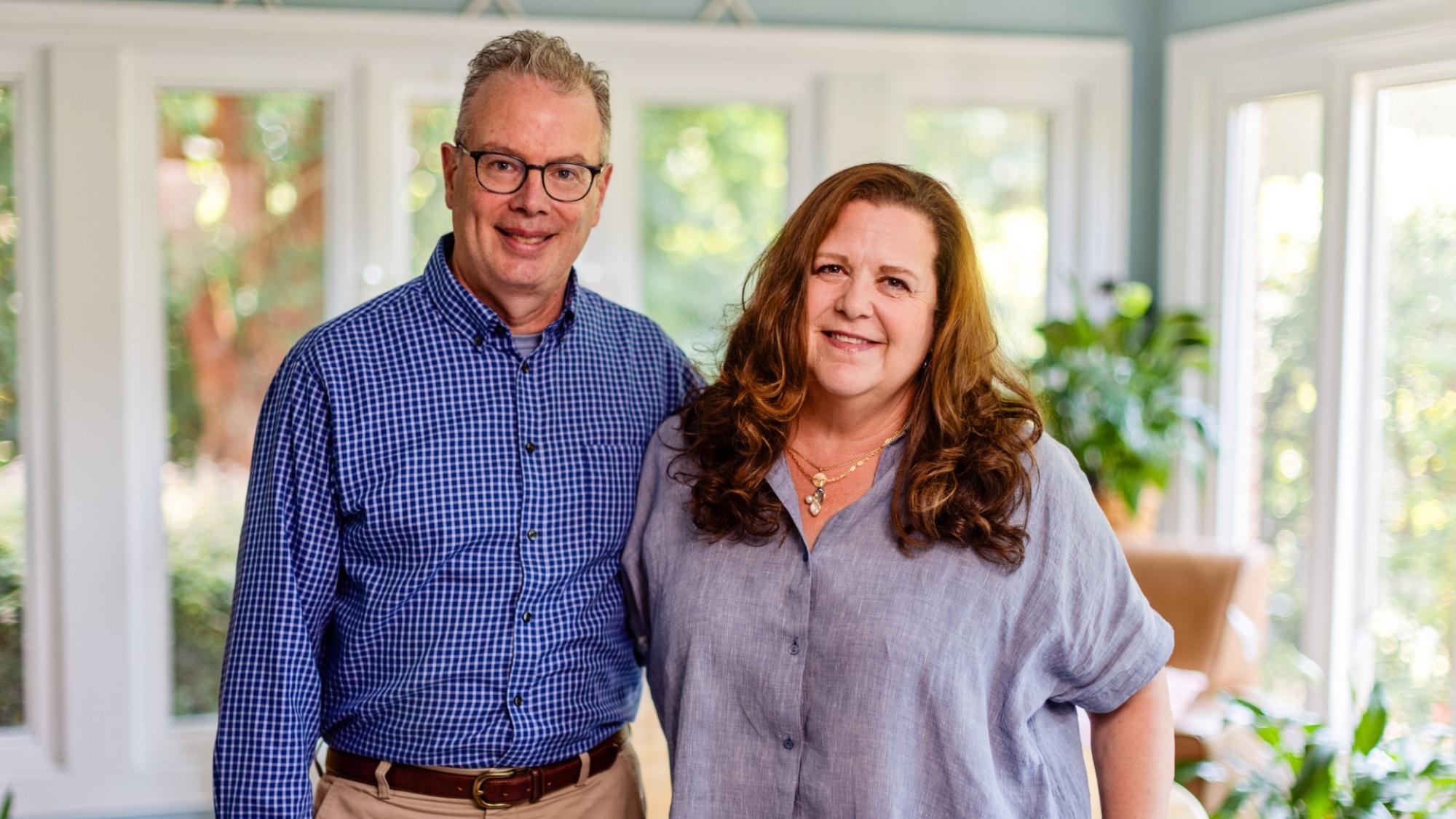 David Cohen, M.D., and his wife, Lisa. Photo: Tyler Trumbo, MCV Foundation