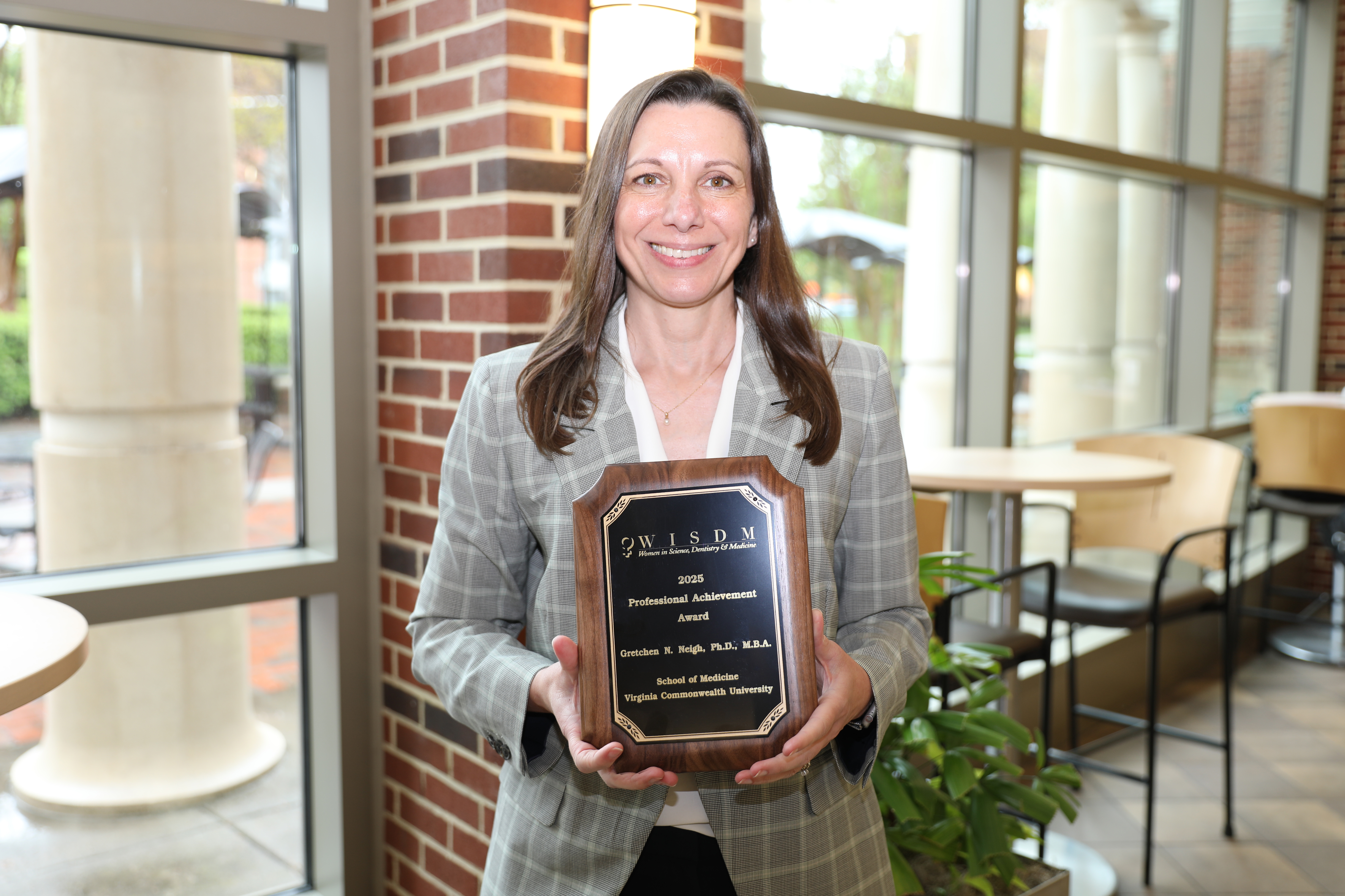 Gretchen Neigh, Ph.D., was this year