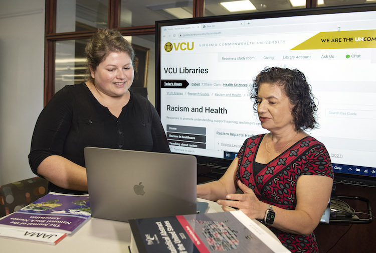Racism and Health research guide created by VCU librarians provides crucial resources for students, instructors and researchers