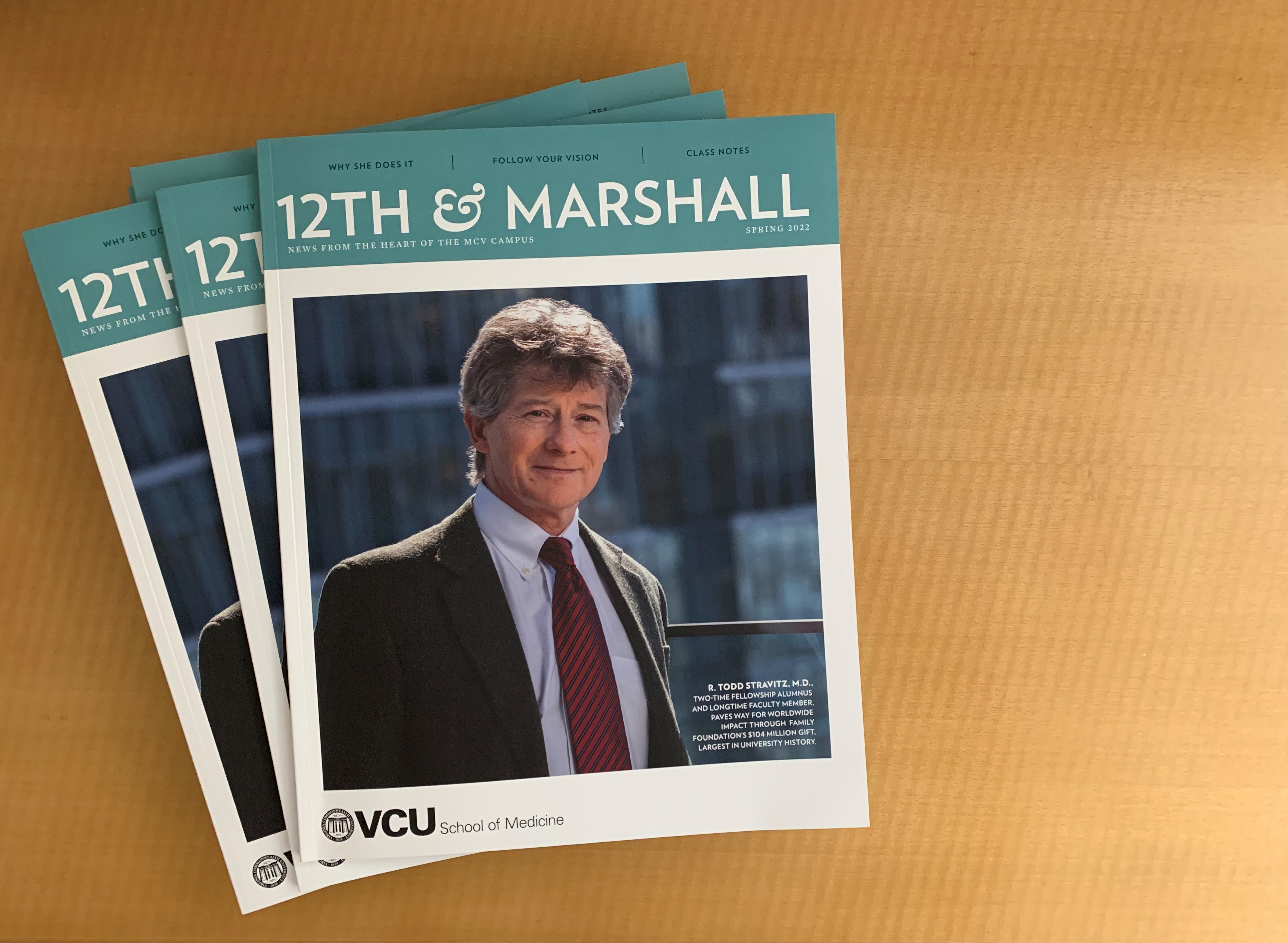 Showcasing faculty, student and alumni impact in spring issue of 12th & Marshall