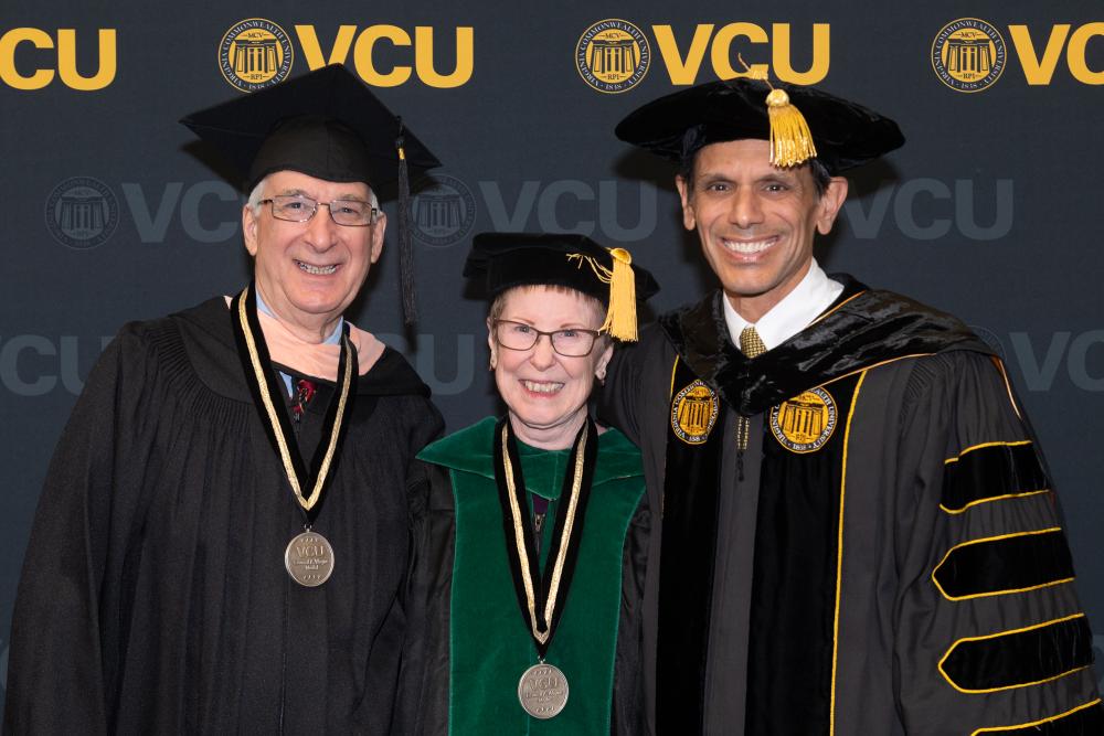 Longtime MCV Campus supporters honored with VCU’s Wayne Medal