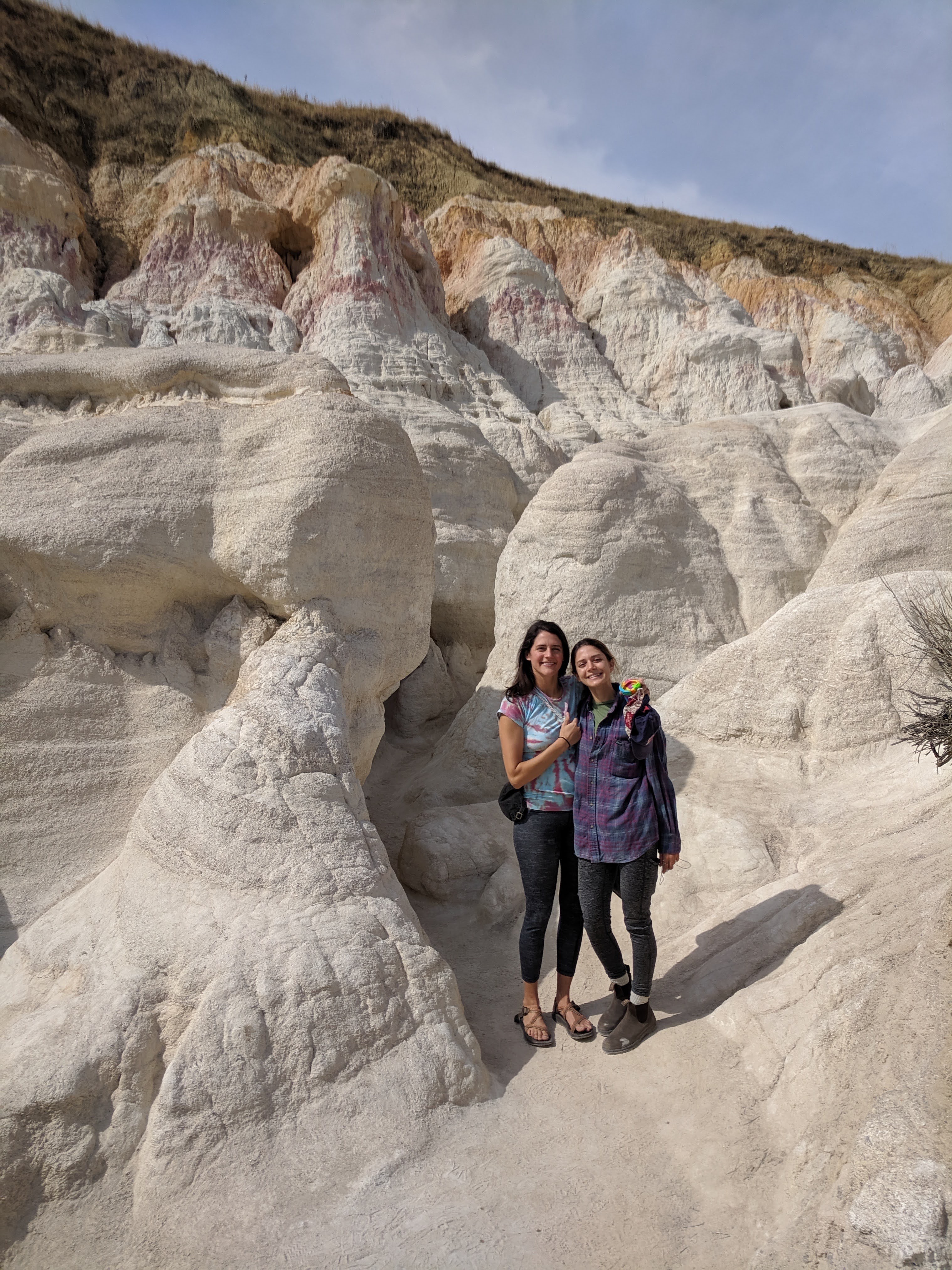  Allie Armengol (right) has hiked in 23 different states and hopes to do all 50. 