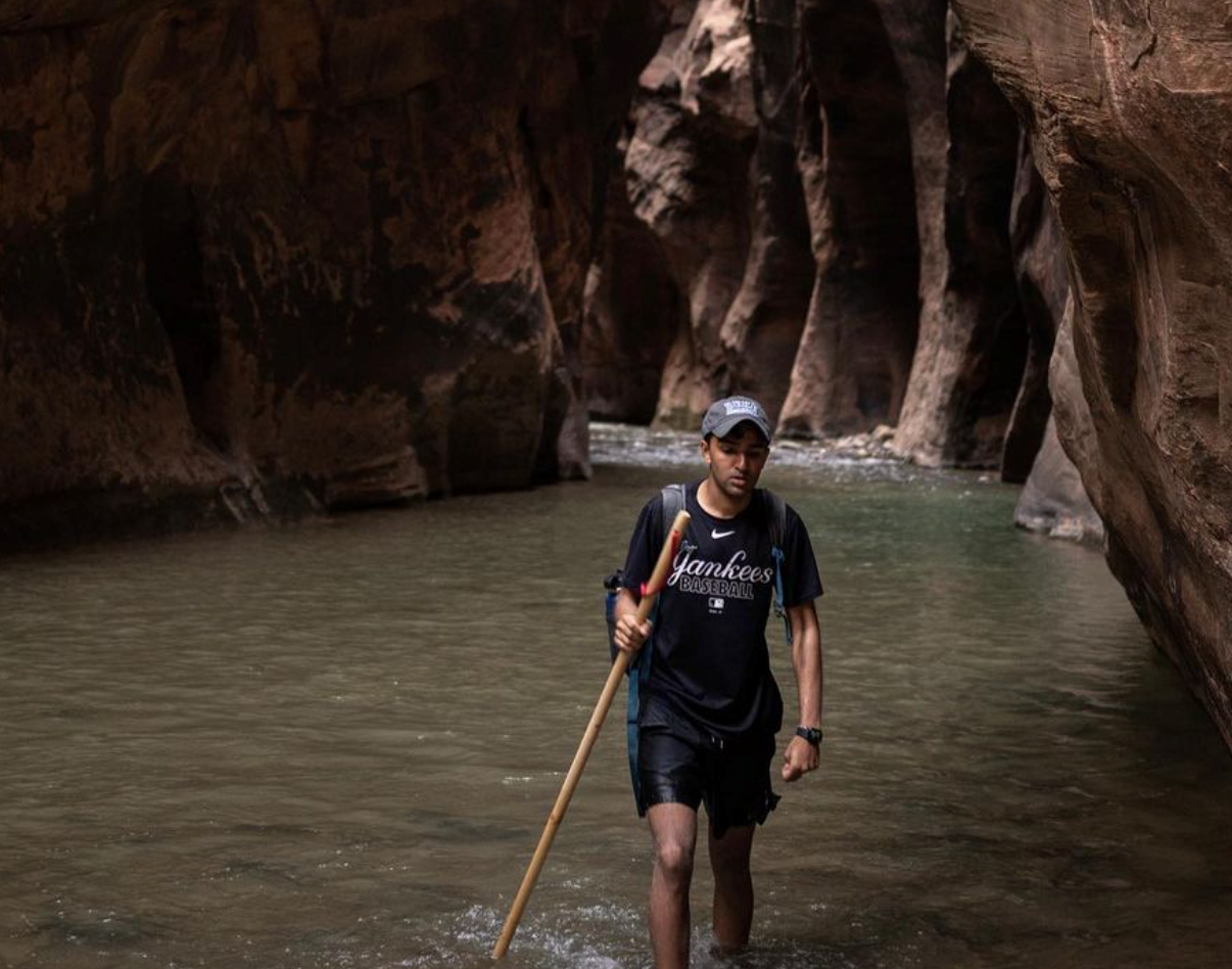  In the past year, Omar Jafar has visited nine national parks. 