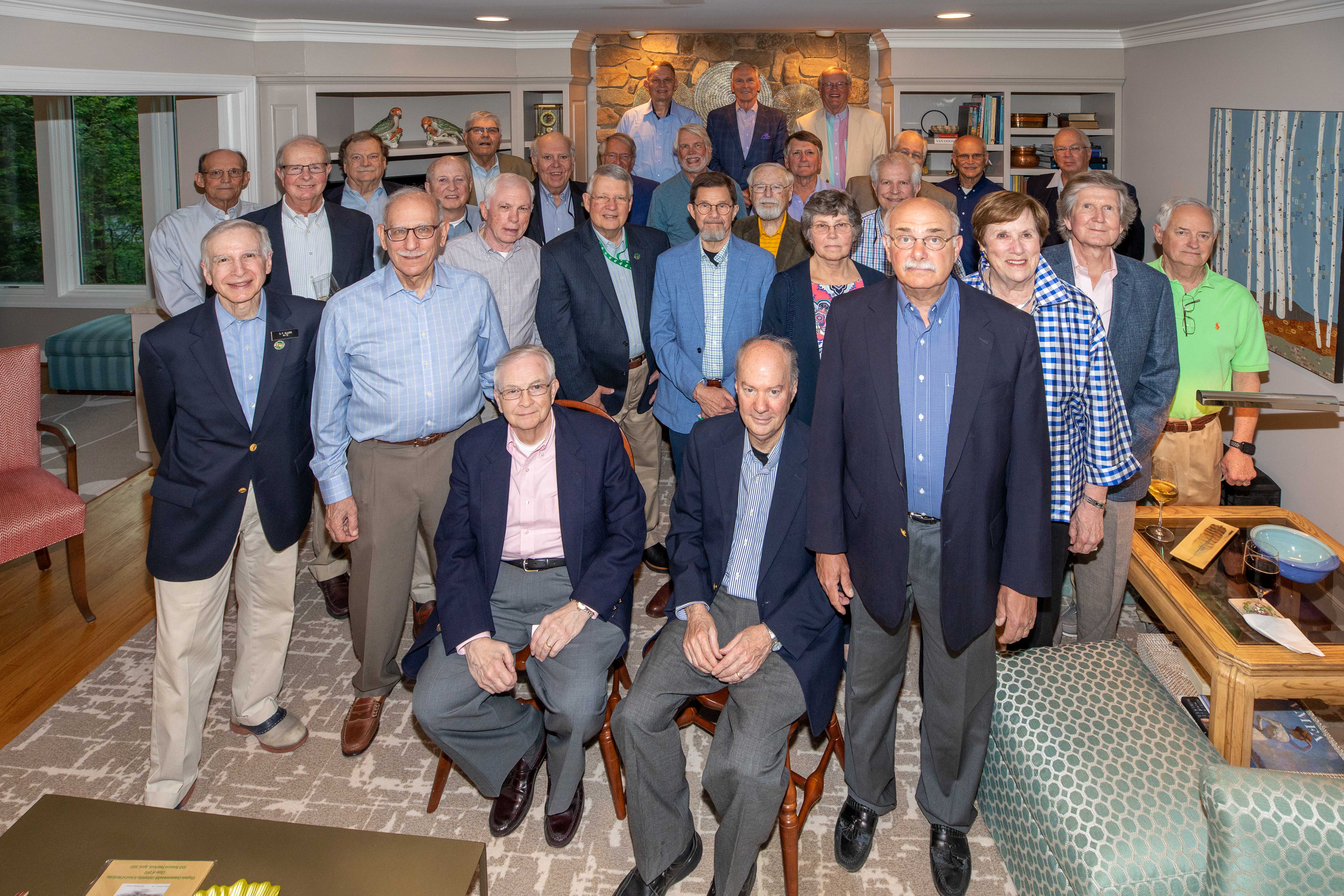 1972 class photo celebrating 50th Reunion