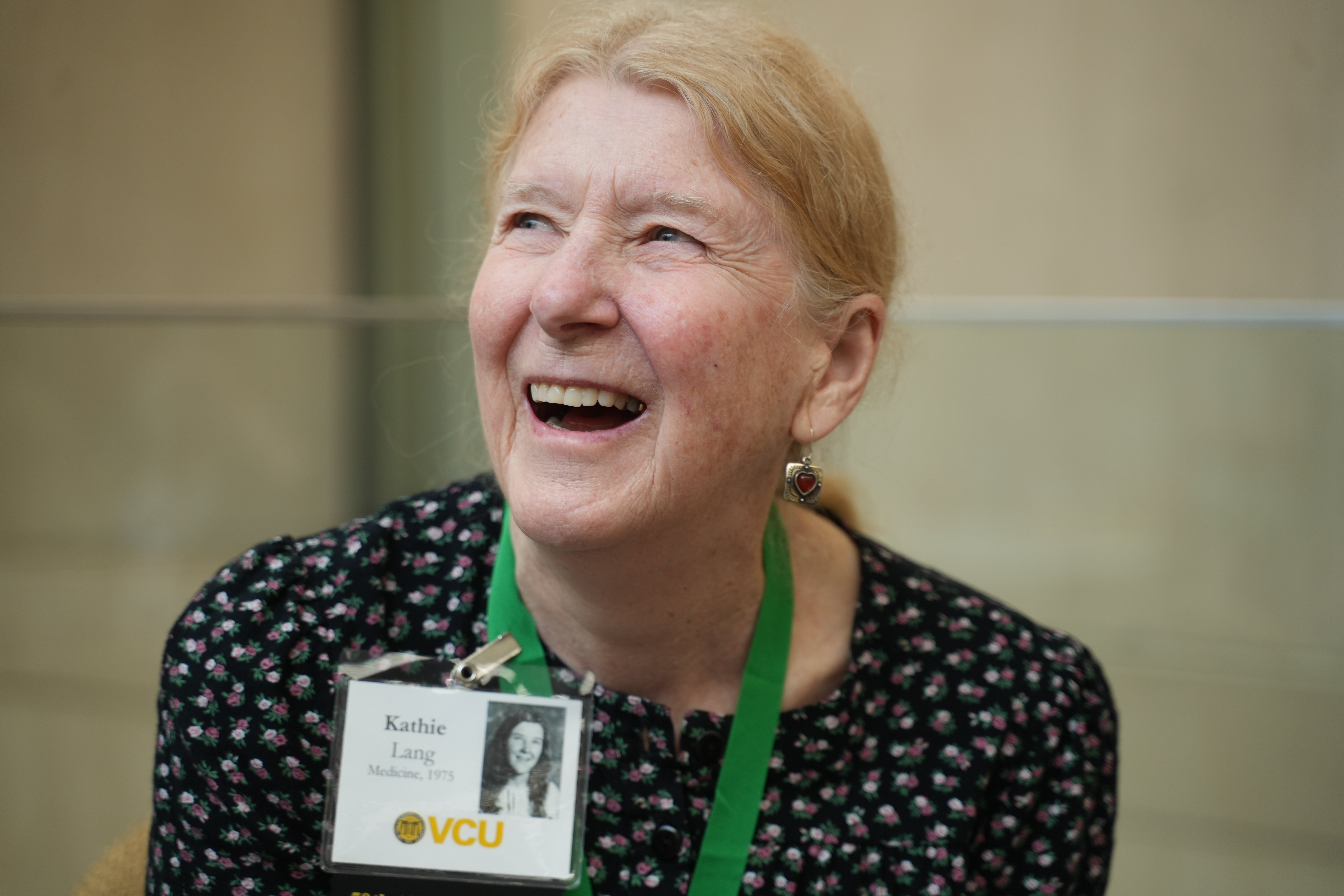 Kathie Lang, M’75, celebrated her 50-year reunion.