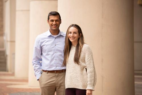 Class of 2022: Future doctors Om Evani and Emily Harris aim for the competitive couples match on Match Day