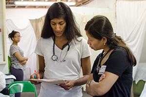 Twelve VCU medical students were among 1,000 volunteers on this year’s RAM team. Physicians, nurses, dentists, pharmacists, podiatrists, respiratory therapists, lab technicians and radiologists provided care to more than 2,500 patients from 16 states.