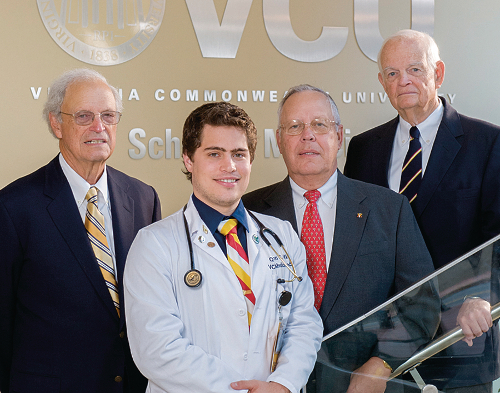 Third-year medical student Quinn C. Wicks was one of the first students to benefit from the School of Medicine/VMI partnership.