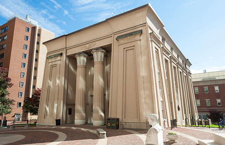 VCU School of Medicine's historic Egyptian Building.