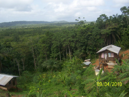 A view of Mabaruma hills from the school where Suzanne taught